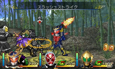 3DS「仮面ライダー トラベラーズ戦記」鎧武の特別フォーム「ウィザードアームズ」がゲーム内に登場決定！本編以外にも楽しめるミッションの数々を紹介の画像39