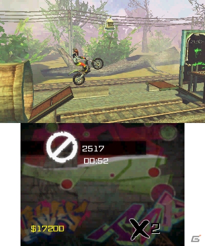 本格的なバイクトライアルが楽しめる「アーバントライアル：フリースタイル」の3DS版が11月27日に配信の画像5