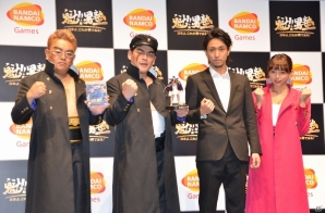 篠崎愛さんがサンドウィッチマンに挑戦！？PS3「魁!!男塾 ～日本よ、これが男である！～」入塾式をレポートの画像26