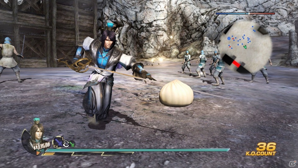 PS3/PS Vita「真・三國無双7 猛将伝」無双の文字が刻印された「ピリ辛麻婆肉まん」がローソン限定で11月26日より登場の画像1