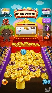 コインを落としてコレクションを集めよう！iOS/Android「LINE DOZER コイン落としゲーム」が配信開始の画像9