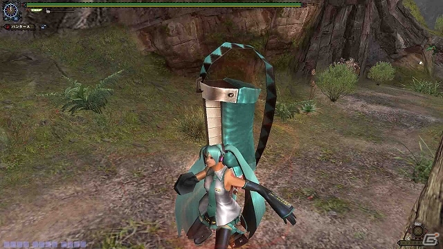 初音ミクになりきって狩りをしよう！PS3版「モンスターハンター フロンティアG」にて「初音ミクキット フォトフェス」が開催中の画像3