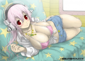 PS3「モット！ソニコミ」津路参汰氏描き下ろしのソフマップ、アニメイト、WonderGoo特典イラストが公開！12月5日放送の「頑宣ch」にも登場決定の画像2