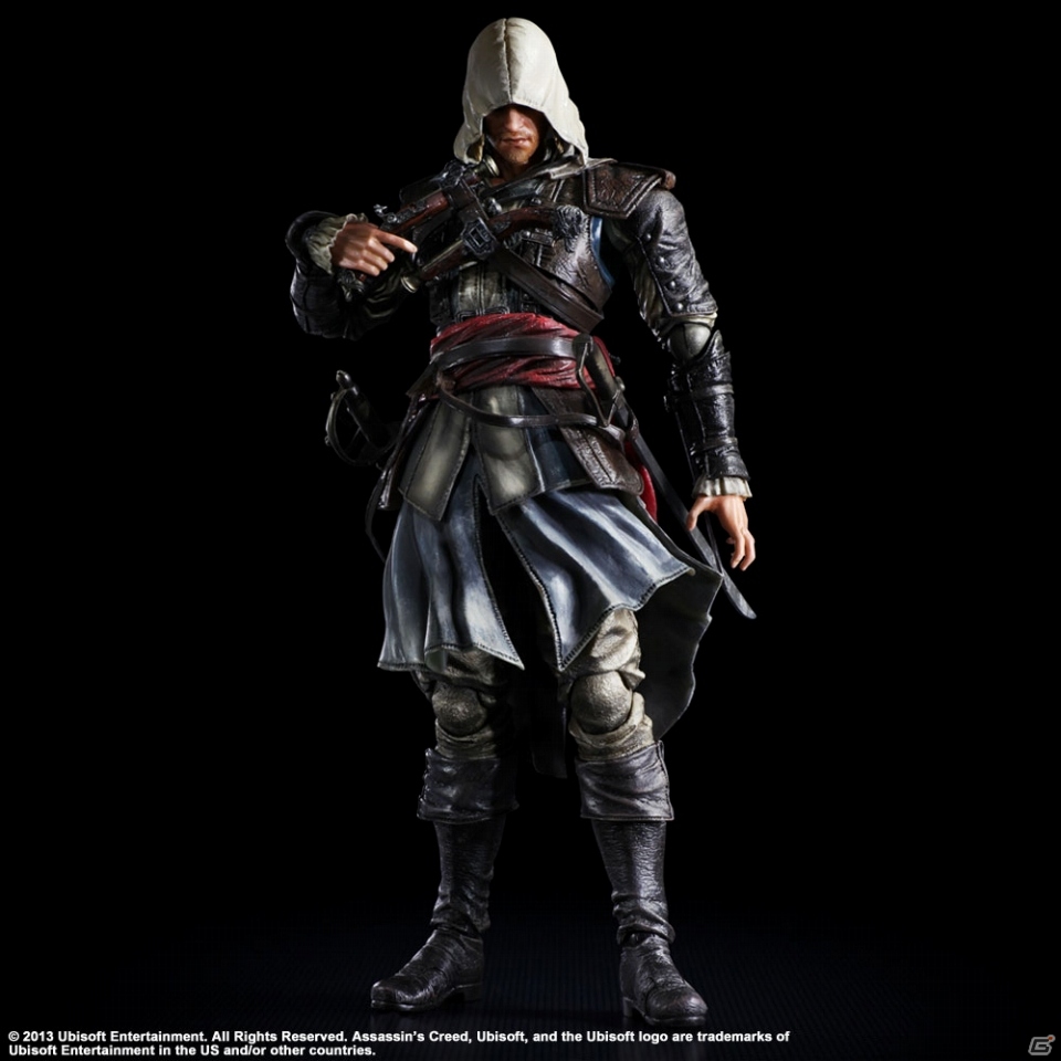PS4/PS3/Xbox 360/Wii U「アサシン クリード4 ブラック フラッグ」のローンチトレーラーが公開！シリーズの主人公をモデルにした「PLAY ARTS改」も登場の画像1