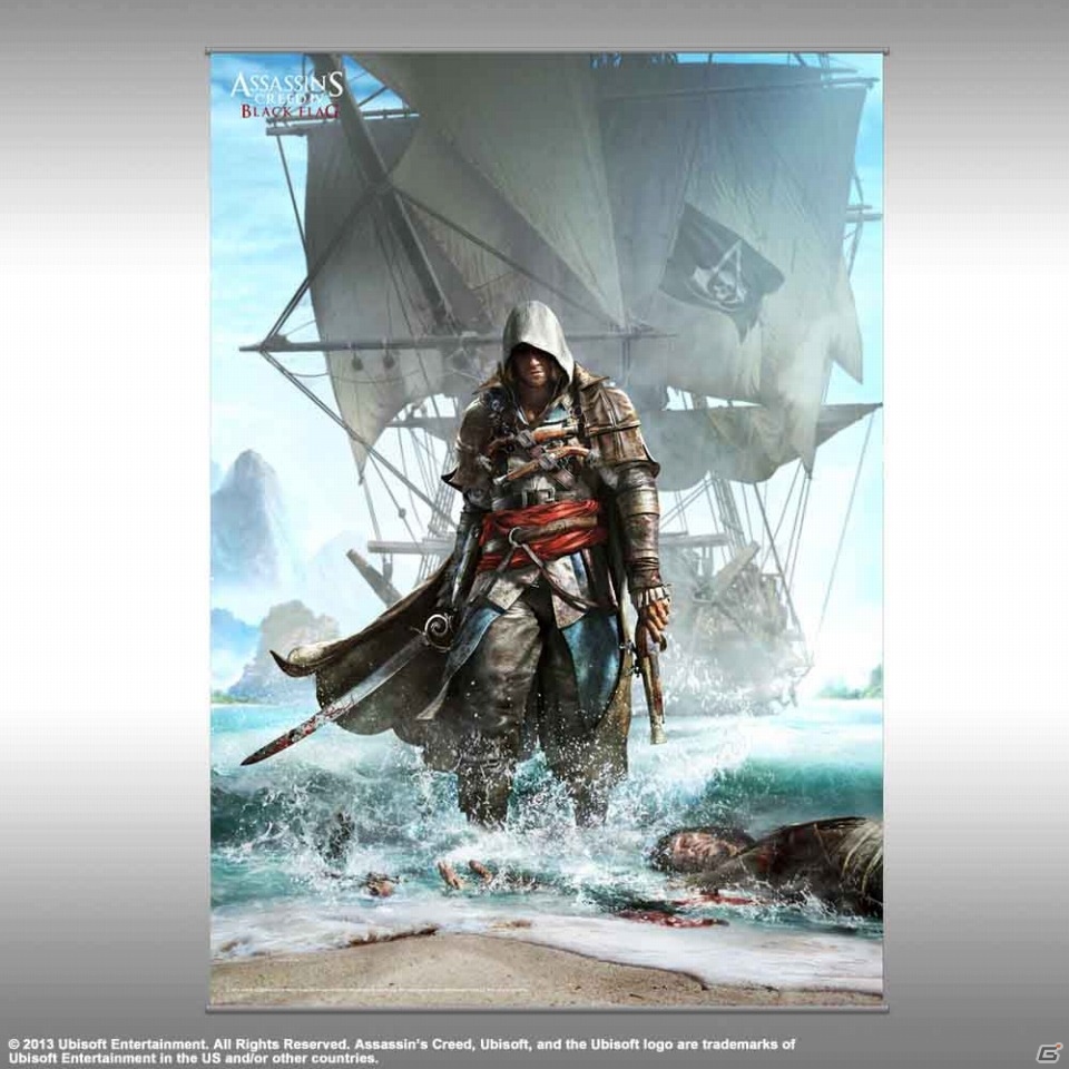 PS4/PS3/Xbox 360/Wii U「アサシン クリード4 ブラック フラッグ」のローンチトレーラーが公開！シリーズの主人公をモデルにした「PLAY ARTS改」も登場の画像14