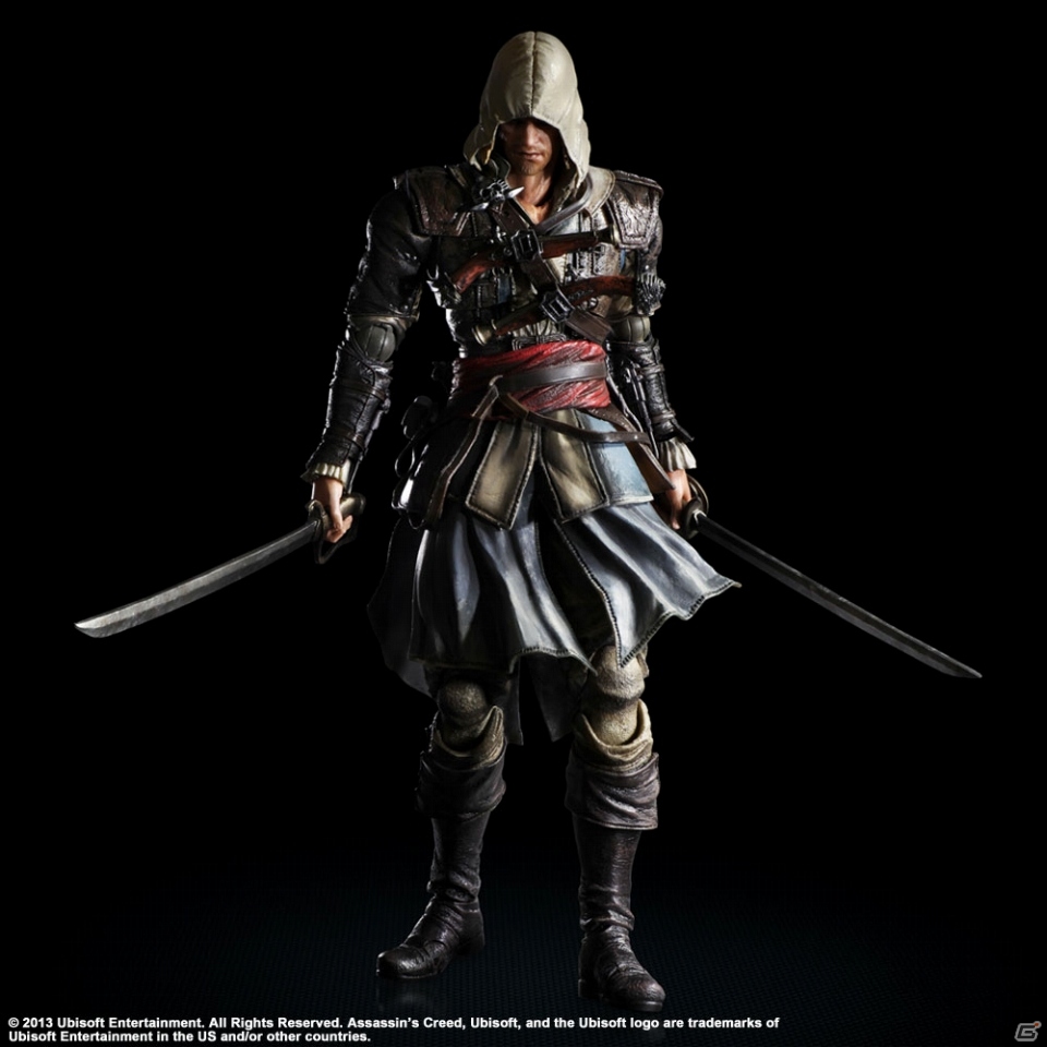 PS4/PS3/Xbox 360/Wii U「アサシン クリード4 ブラック フラッグ」のローンチトレーラーが公開！シリーズの主人公をモデルにした「PLAY ARTS改」も登場の画像2