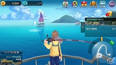 カジュアル釣りアクションゲーム「LINE フィッシュアイランド」がLINE GAMEにて公開―画面をタイミングよくタップするだけで手軽に釣り体験！の画像3