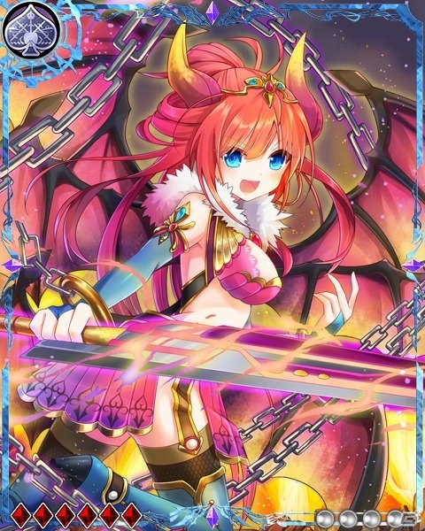 GREE「姫奪!!デモンズサーガ」斎藤千和さん演じる新キャラクターカード「ベリアル」が登場！イベント「氷河の迷宮」も開催中の画像5