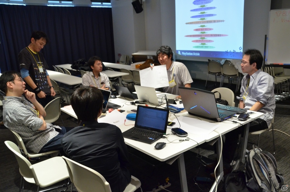 “社長チーム”もゲスト参戦―「PlayStation Mobile GameJam 2013 Winter」参加者たちが企画を発表した1日目の模様をレポートの画像6