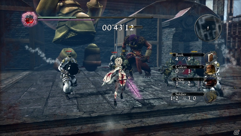 PS3「ドラッグ オン ドラグーン3」素材やお金稼ぎに便利なサイドクエストを紹介―条件付きの中で迫り来る敵をなぎ倒そうの画像19