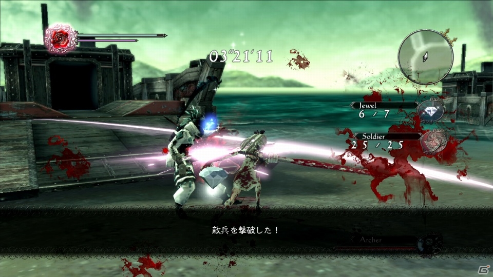 PS3「ドラッグ オン ドラグーン3」素材やお金稼ぎに便利なサイドクエストを紹介―条件付きの中で迫り来る敵をなぎ倒そうの画像4
