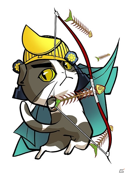 アプリスタイル増刊「2分ではじめるシリーズ」に「のぶニャがの野望」が登場―限定ねこ武将「ニャりた甲斐姫・誉」などが付属して11月27日より発売の画像4