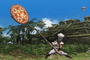 Xbox 360/PC「モンスターハンター フロンティアG」ピザをおいしく食べてMHF-Gグッズやオリジナル武器「ピザピール」が入手できるイベントコードをGET！「ピザハット＆MHF-Gキャンペーン」実施の画像7