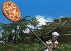 Xbox 360/PC「モンスターハンター フロンティアG」ピザをおいしく食べてMHF-Gグッズやオリジナル武器「ピザピール」が入手できるイベントコードをGET！「ピザハット＆MHF-Gキャンペーン」実施