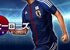 iOS版「サッカー日本代表イレブンヒーローズ」サービス開始から1週間で登録者数が10万人を突破
