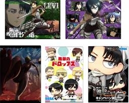 リヴァイ兵長のソフビフィギュアなどが手に入る「遊んで+もらえる 進撃の巨人キャンペーン」が12月10日よりスタートの画像2