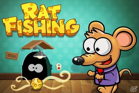 チーズでおびきよせてねずみを退治しよう！iOS「Rat Fishing Blitz」が配信開始の画像3