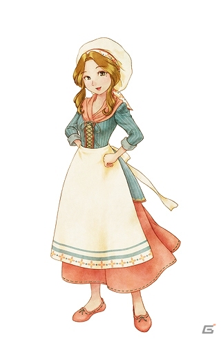 3DS「牧場物語 つながる新天地」物語の舞台“樫の木タウン”の住人である大工の「ゲイザー」とその妻「クロン」が公開の画像3