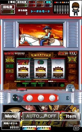 バーチャルホール「グリパチ」にてAndroid版「賞金首」が配信開始―数ゲーム続く決闘シーン＆強烈な連続性を持つ「賞タイム」が魅力の画像1