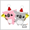 GREE/mixi/dゲーム「ちょこっとファーム」限定動物「コアラのハンドベル隊」などが手に入るイベント「聖夜にサンタがやってくる」がスタートの画像11