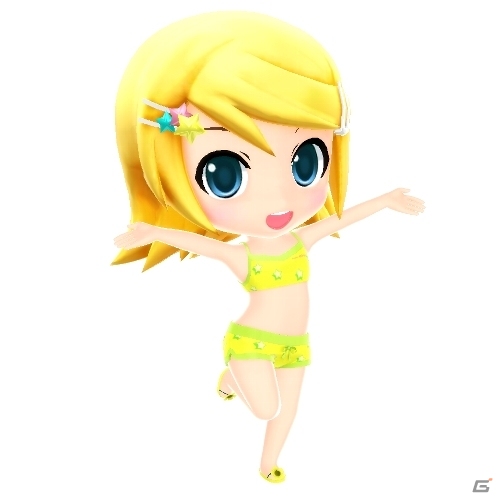 3DS「初音ミク Project mirai 2」パートナーとのおでかけ要素や楽曲情報を公開―リゾート専用コスチューム・水着の存在も明らかにの画像38