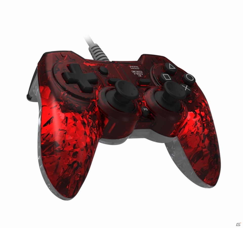 HORI、アナログスティックの感度を3段階で設定できるPS3対応コントローラ「GEM PAD for PS3」を2013年11月に発売の画像12