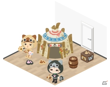 「アメーバピグ」に「モンスターハンター4」エリアがオープン！「集会場エリア」や「遺跡平原エリア」などが登場の画像2