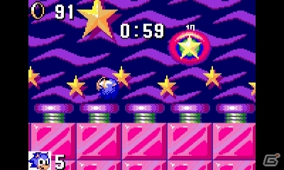 1991年に発売されたゲームギア用タイトル「ソニック・ザ・ヘッジホッグ」が3DSバーチャルコンソールにて12月4日より配信の画像2