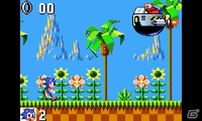 1991年に発売されたゲームギア用タイトル「ソニック・ザ・ヘッジホッグ」が3DSバーチャルコンソールにて12月4日より配信の画像3