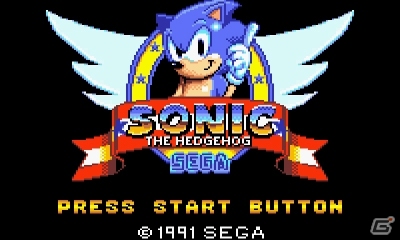 1991年に発売されたゲームギア用タイトル「ソニック・ザ・ヘッジホッグ」が3DSバーチャルコンソールにて12月4日より配信の画像4