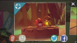 PS Vita「Tearaway ～はがれた世界の大冒険～」新たなステージ「びりびり峡谷」やプレイ状況のシェア機能を紹介の画像20