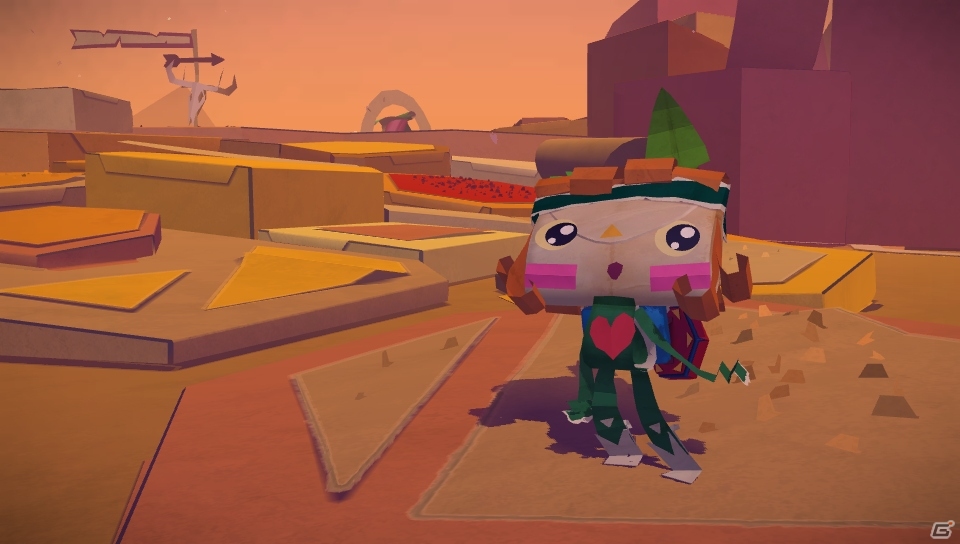PS Vita「Tearaway ～はがれた世界の大冒険～」新たなステージ「びりびり峡谷」やプレイ状況のシェア機能を紹介の画像10
