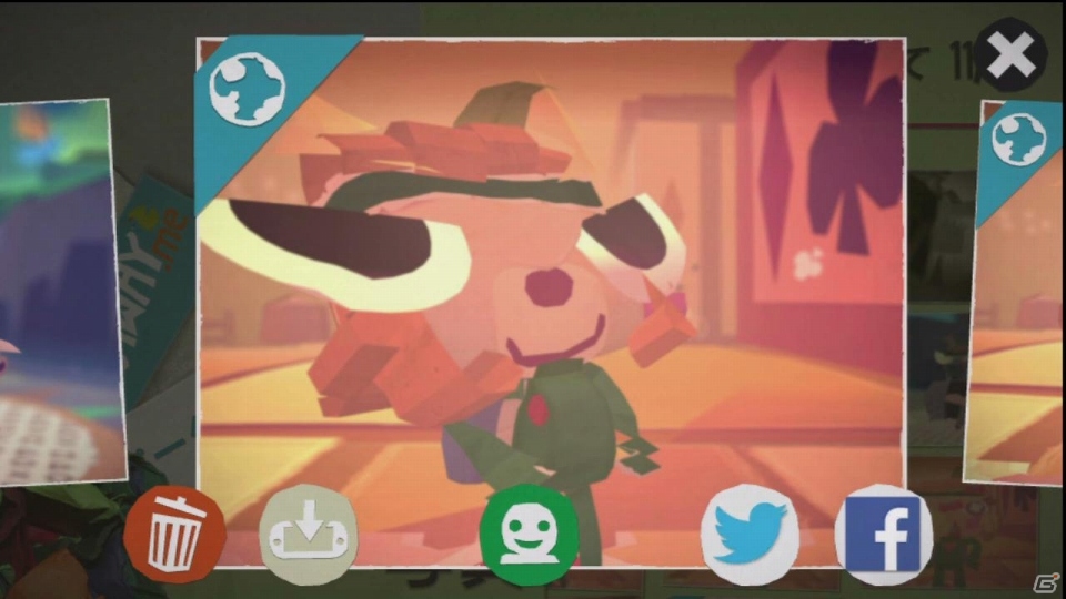 PS Vita「Tearaway ～はがれた世界の大冒険～」新たなステージ「びりびり峡谷」やプレイ状況のシェア機能を紹介の画像17