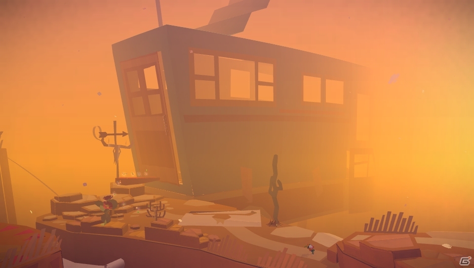 PS Vita「Tearaway ～はがれた世界の大冒険～」新たなステージ「びりびり峡谷」やプレイ状況のシェア機能を紹介の画像2