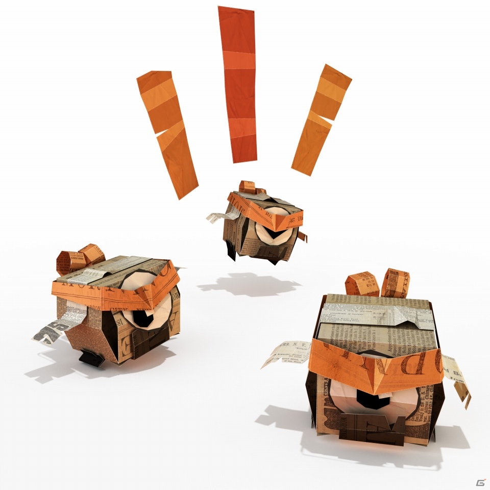 PS Vita「Tearaway ～はがれた世界の大冒険～」新たなステージ「びりびり峡谷」やプレイ状況のシェア機能を紹介の画像25