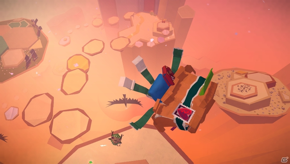 PS Vita「Tearaway ～はがれた世界の大冒険～」新たなステージ「びりびり峡谷」やプレイ状況のシェア機能を紹介の画像4