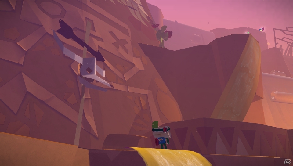 PS Vita「Tearaway ～はがれた世界の大冒険～」新たなステージ「びりびり峡谷」やプレイ状況のシェア機能を紹介の画像5
