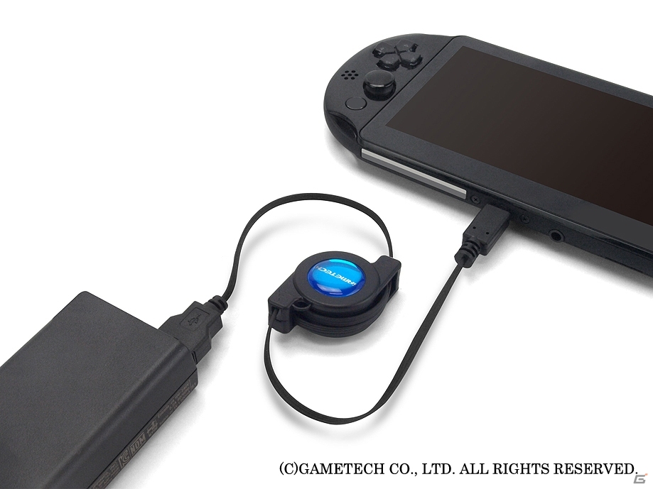 新型PS Vita用巻き取り式USBケーブル「くるくるUSBケーブルV2」＆収納ポーチ「ソフトポーチV2」が発売の画像5