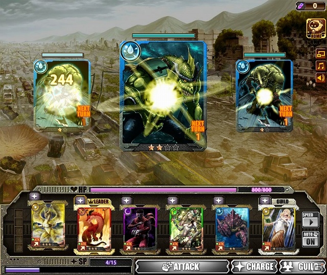 Facebookで楽しめるカジュアルカードバトル！「ファントム クロニクル」がFacebookゲームアプリとして公開の画像2