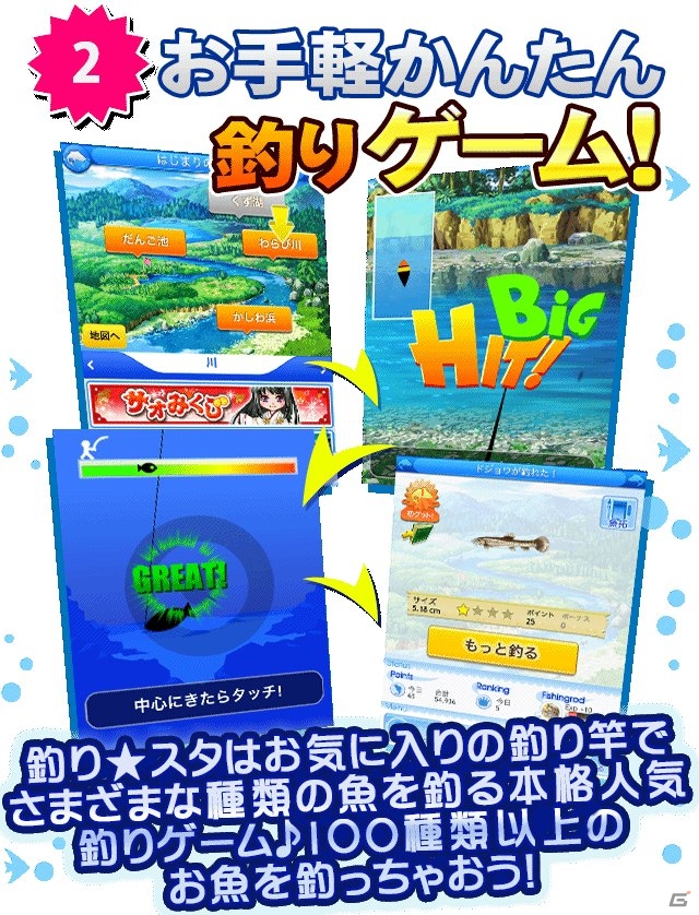 GREE「釣り★スタ」TVCM放映記念キャンペーンがスタート！「ナミの竿」を手に入れようの画像4