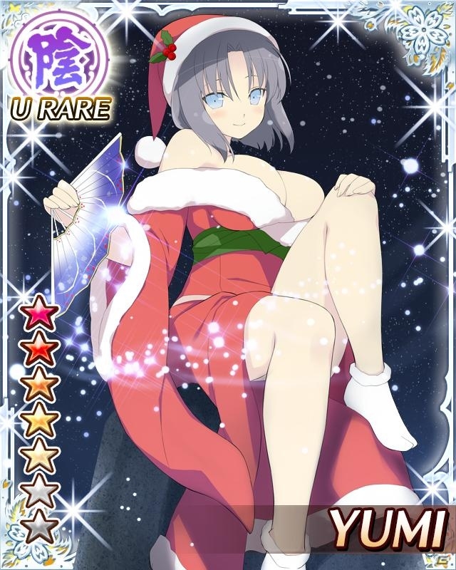 GREE/Mobage「閃乱カグラ NewWave」ボイス付き「サンタコス飛鳥」が必ずもらえる「大感謝祭」開催の画像6