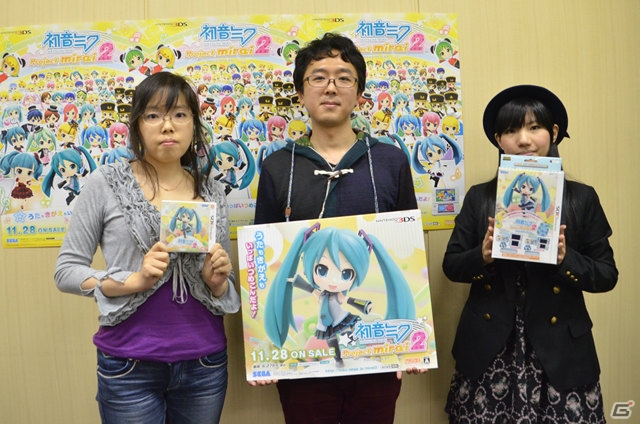 【セガリズムゲーム特集】初音ミク好きのスタッフたちによるこだわりの数々とは―3DS「初音ミク Project mirai 2」開発陣にインタビューの画像1