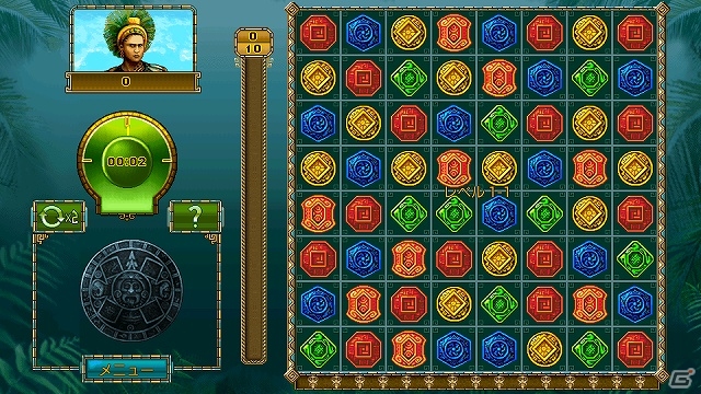 古代アステカ王の秘宝を目指して進む爽快パズルゲーム「アステカ王の秘宝」がAndroid向けに配信スタートの画像3