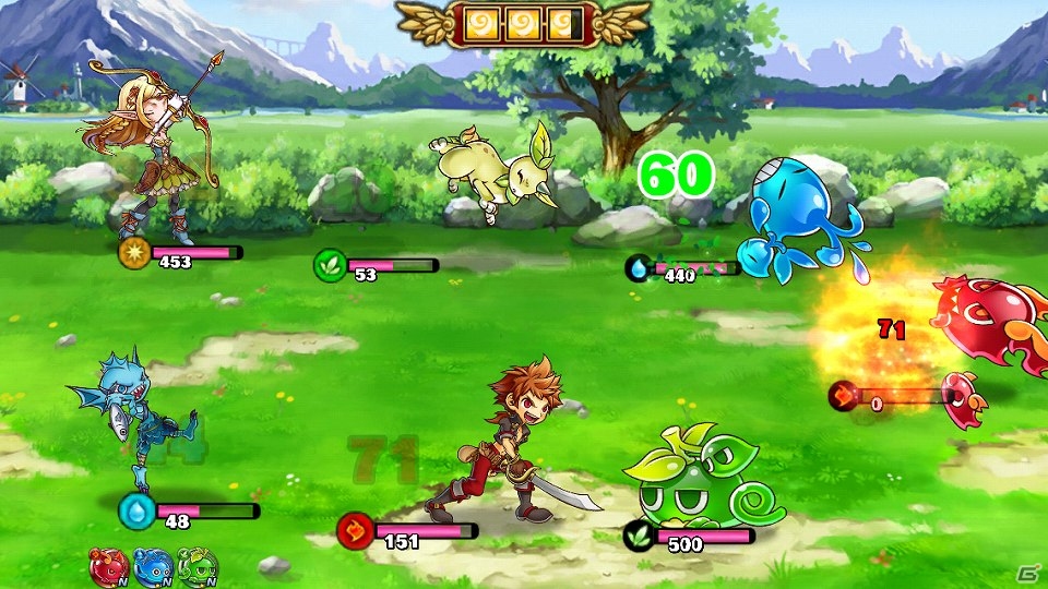 iOS版「ゴッド・オブ・スフィア～千年少女と七つ首のオオドラゴン～」 プレミアムガチャが引ける「虹硬貨」がもらえる事前登録キャンペーンが12月4日まで実施中の画像4
