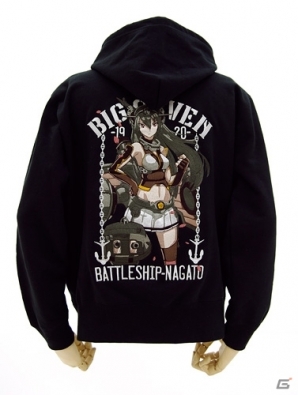 艦隊これくしょん -艦これ-」島風、長門を精密に表現した刺繍パーカー