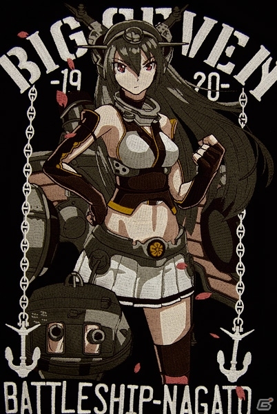 「艦隊これくしょん -艦これ-」島風、長門を精密に表現した刺繍パーカーが登場！コミックマーケット85での先行販売も決定の画像10