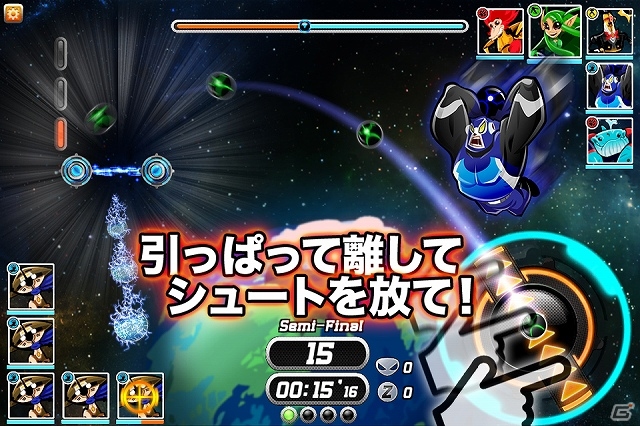 バスケットボールで敵と戦いながら銀河を冒険しよう！Android版「ギャラクシージャム：スペース バスケットボール ウォーズ」が配信開始の画像2