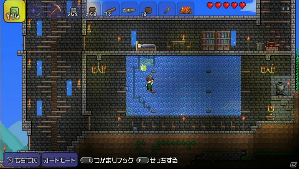 PS Vita版「テラリア」の発売日が2014年2月6日に決定―PS Vitaならではの新機能や追加要素を紹介の画像10