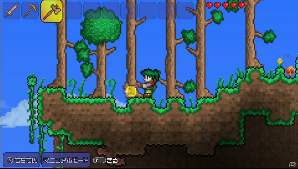PS Vita版「テラリア」の発売日が2014年2月6日に決定―PS Vitaならではの新機能や追加要素を紹介の画像19