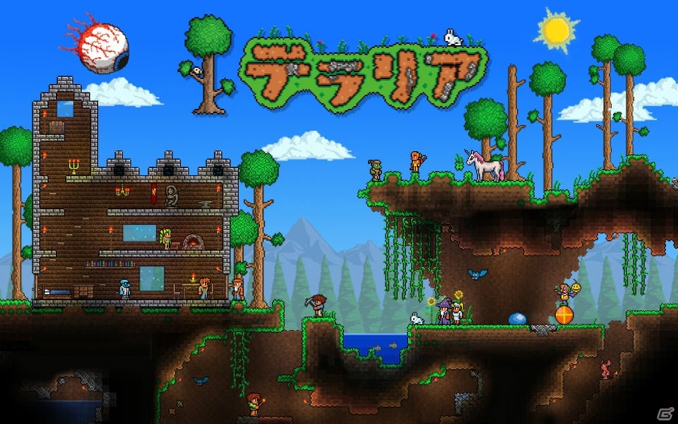 PS Vita版「テラリア」の発売日が2014年2月6日に決定―PS Vitaならではの新機能や追加要素を紹介の画像2